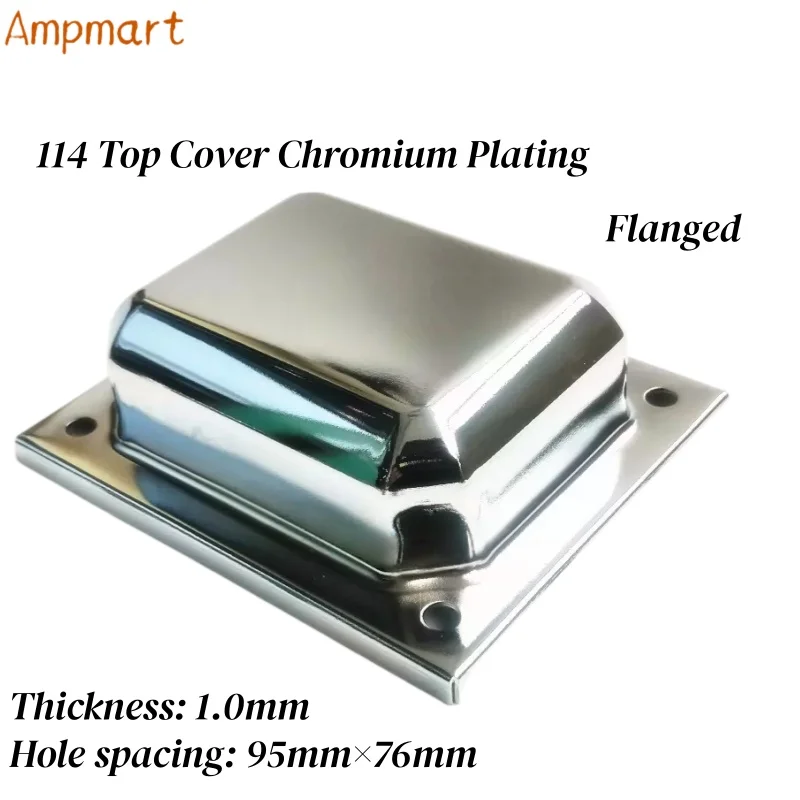 Verchromte EI-Transformator-Abdeckung EI76 EI86 EI96 EI105 EI114 EI133 Transformator-Schutzgehäuse für HiFi-Audio-Verstärker DIY – Detail 6