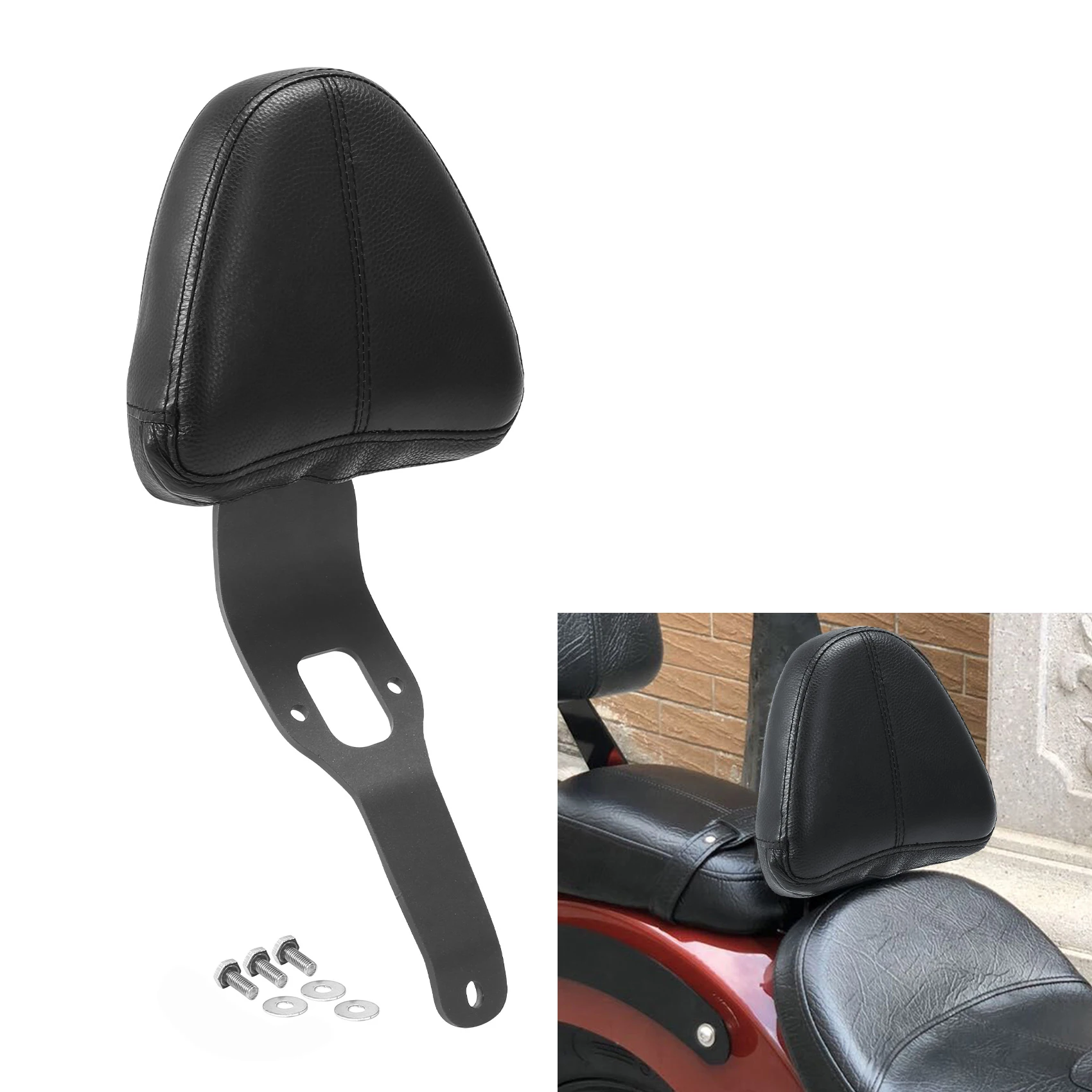 

Driver Backrest Support Fit For Indian Scout 2015-2024 Sixty ABS 2019 2020 Motorcycle Accessories