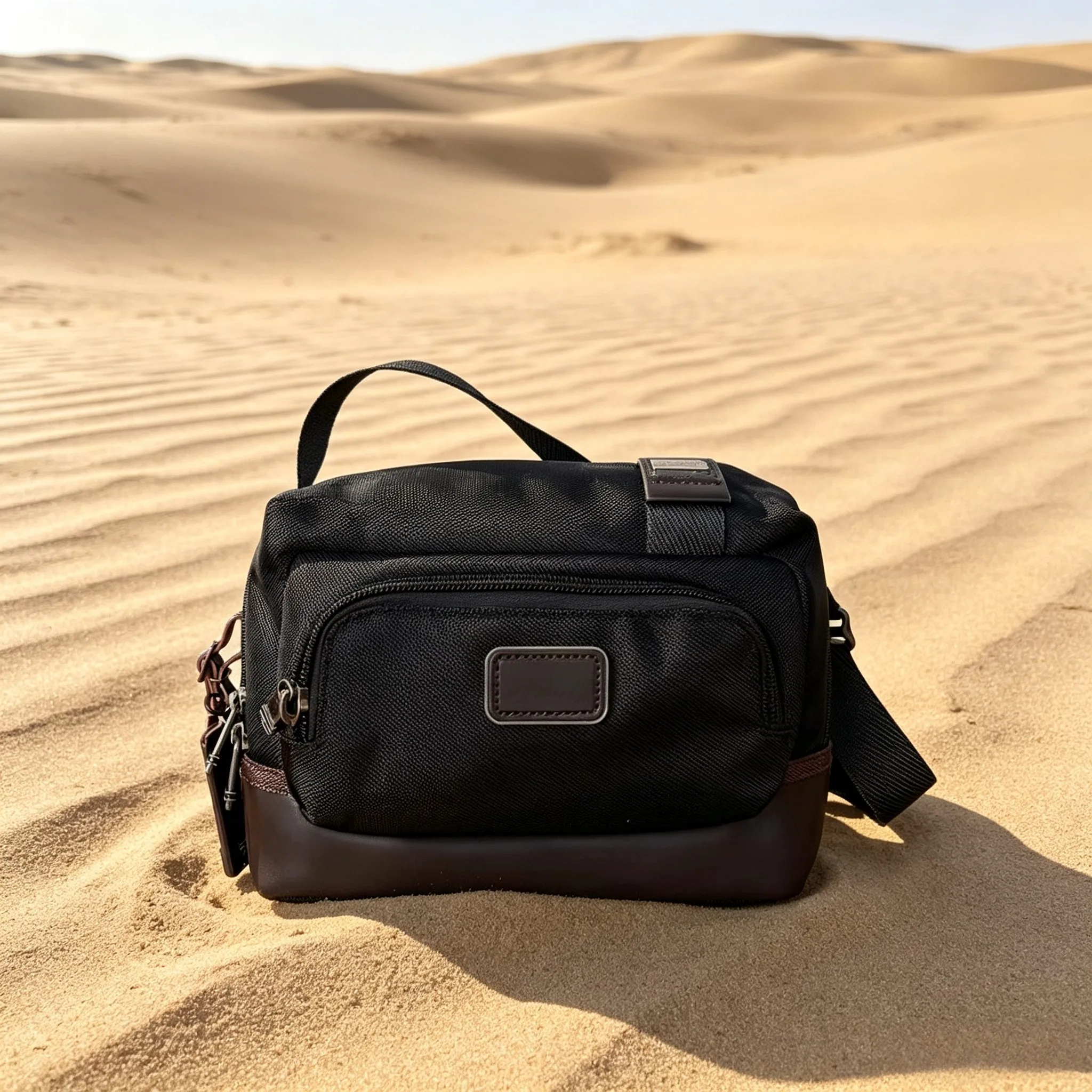 Casual Commute Travel Crossbody Bag for Men, Tough Waterproof Ballistic Nylon Messenger Shoulder Bag