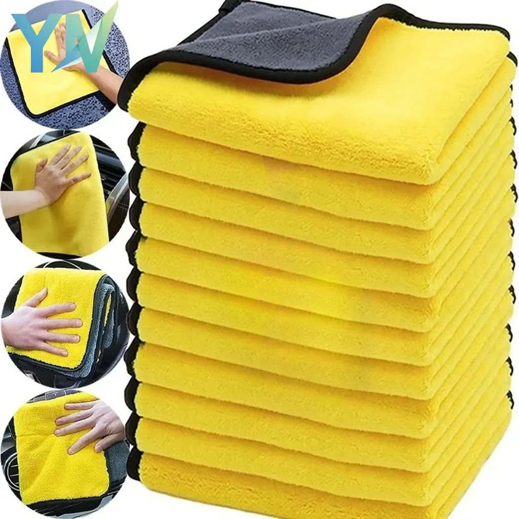 

1-30 шт., полотенце из микрофибры для детализации автомобиля, ультра впитывающая сушильная салфетка для автоматической чистки, полировки и аксессуаров для ухода за автомобилем