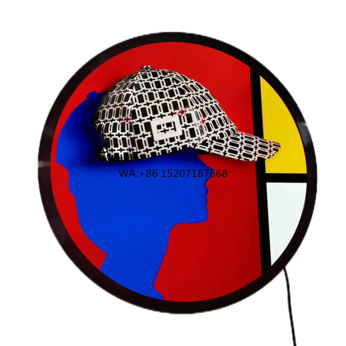 

AUO 23,6-дюймовый круглый ЖК-экран P236RVN01.0 с 848(RGB)*848,700 нит, 600.384(W)*600.384(H), сенсорным круглым дисплеем