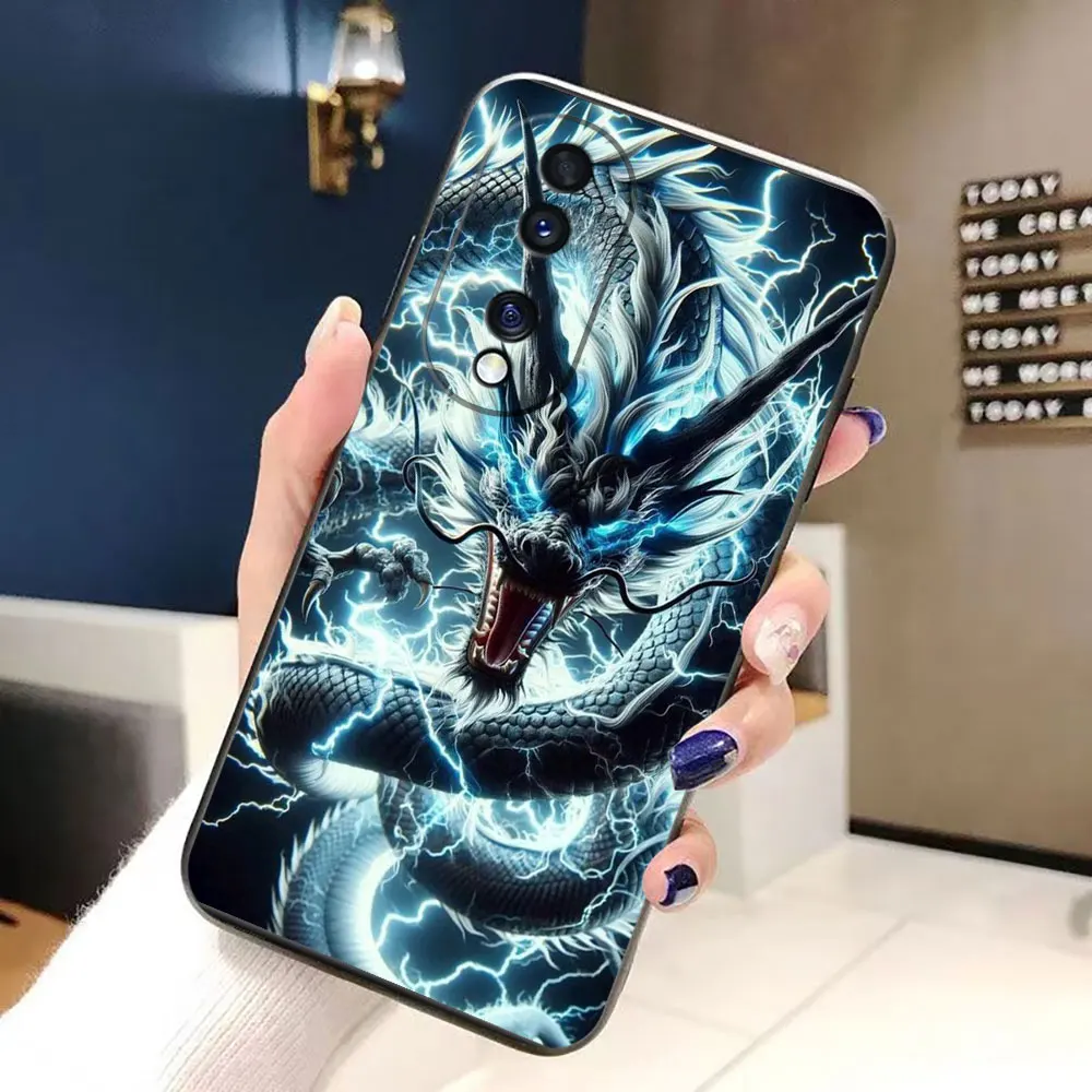 Wolf Tiger Dragon Phone Case For HONOR 400 20 90 X5C X6B X7 X7A X7B X7D X8B X9 X9B X9D X9A HUAWEI NOVA 3I 7I 8I P30 Case Cover view 6