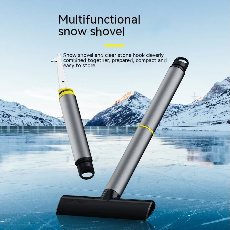 

Universal Multifunction Car Snow Shovel Winter Windshield Defrosting Ice Scraper Tool Glass Snow Removal Tools Auto Accessories