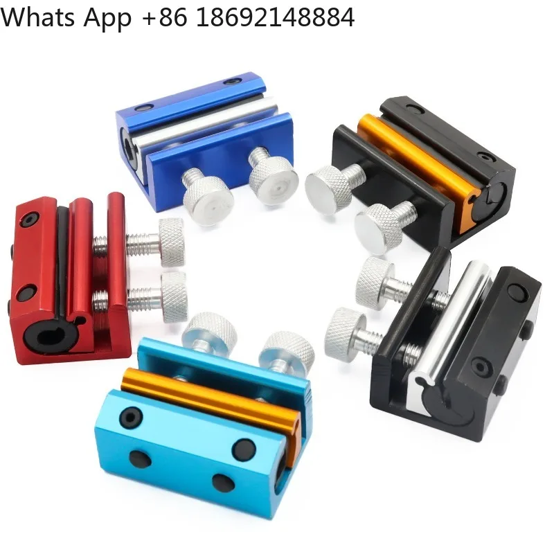 

Motorcycle throttle line fuel dispenser, double head oil clip