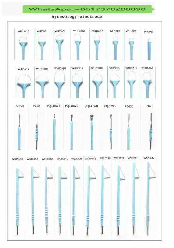 

Suitable for gynecological LEEP cutter head/LEEP cutter head/Lip cutter head, high frequency surgical electrode 5pcs
