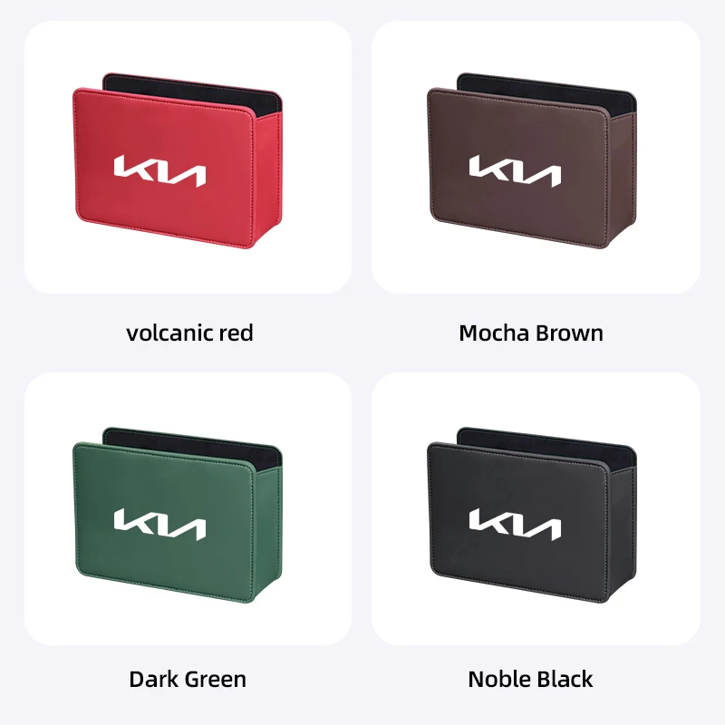 كيا صندوق تخزين السيارة السيارات الباب المقعد الخلفي حقيبة التخزين اكسسوارات لكيا EV6 ستينغر ريو سورينتو بيكانتو Ceed Borrego Syros K4 K5