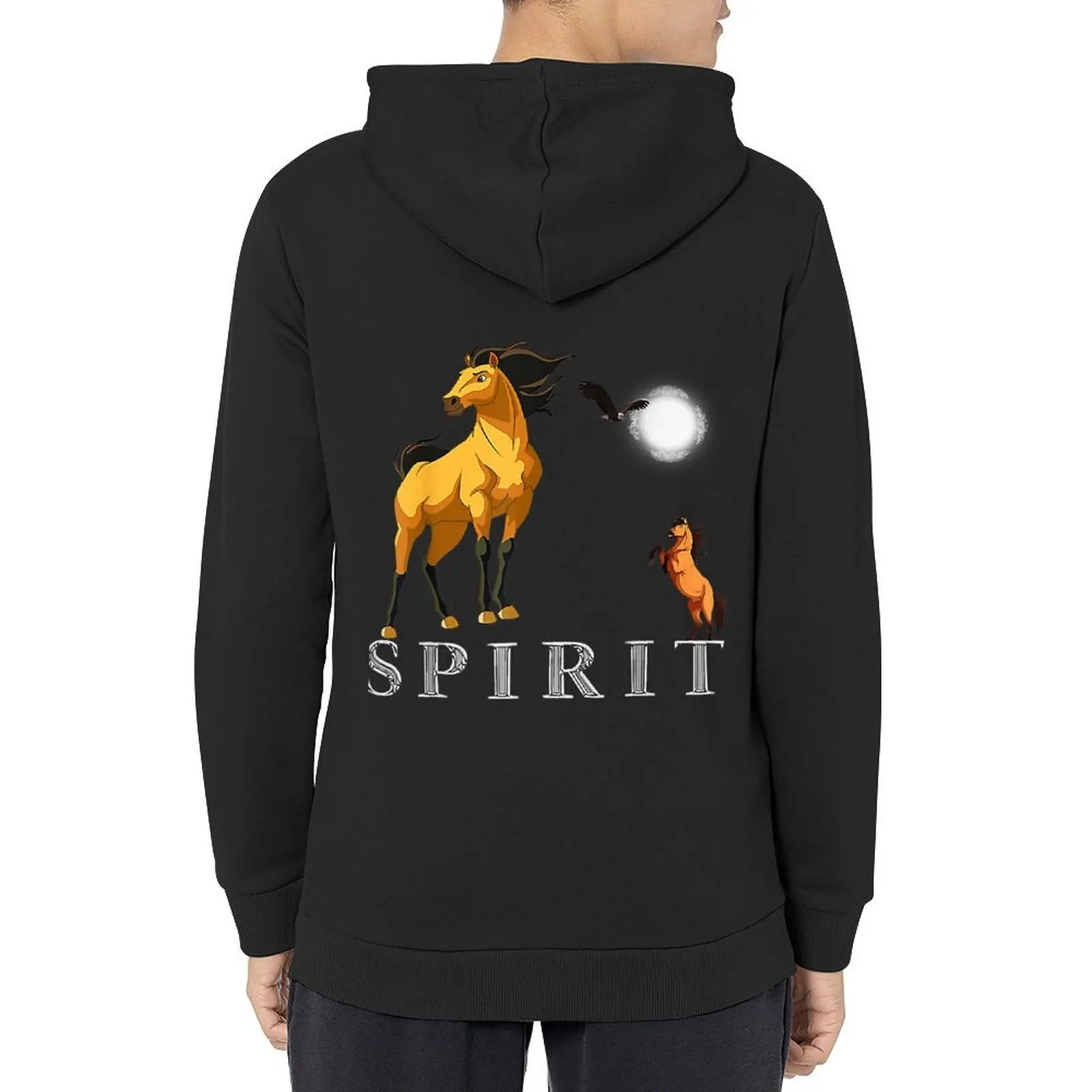 

Spirits Stallions of the Cimarrons Hoodie anime clothes men wear men's sweat-shirt men's coat hoodie man