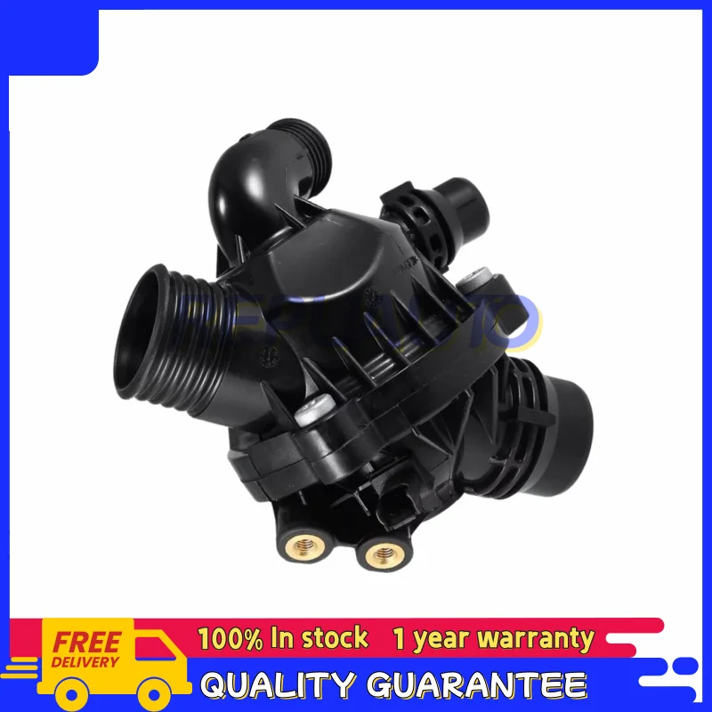 Petrol Coolant Thermostat Housing 11537601158 for BMW 1 3 X5 X6 E70 E71 E72 E82 E88 E90 E91 E92 135i Cooling Water Thermostat
