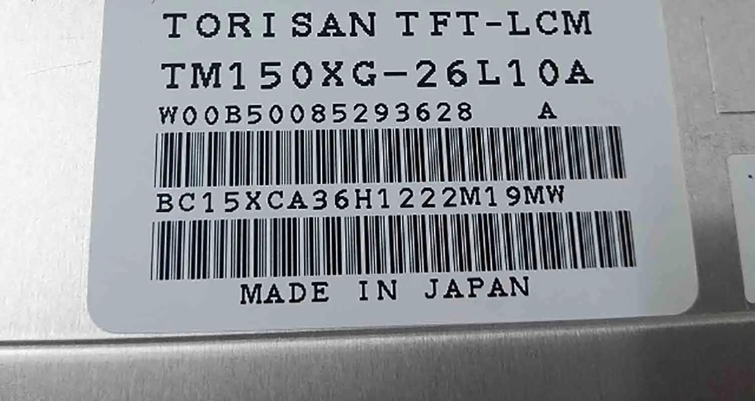 Original 15'' Zoll TM150XG-26L10A LCD Screen Display Panel