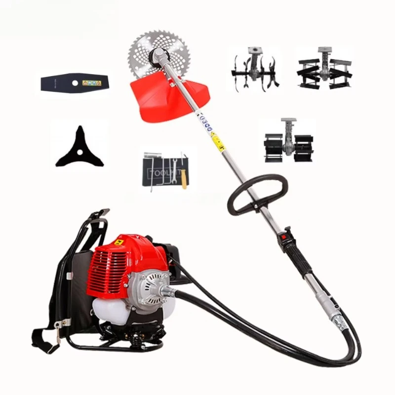 

Professional grade gas-fired four-stroke engine lawn mower, lawn mower