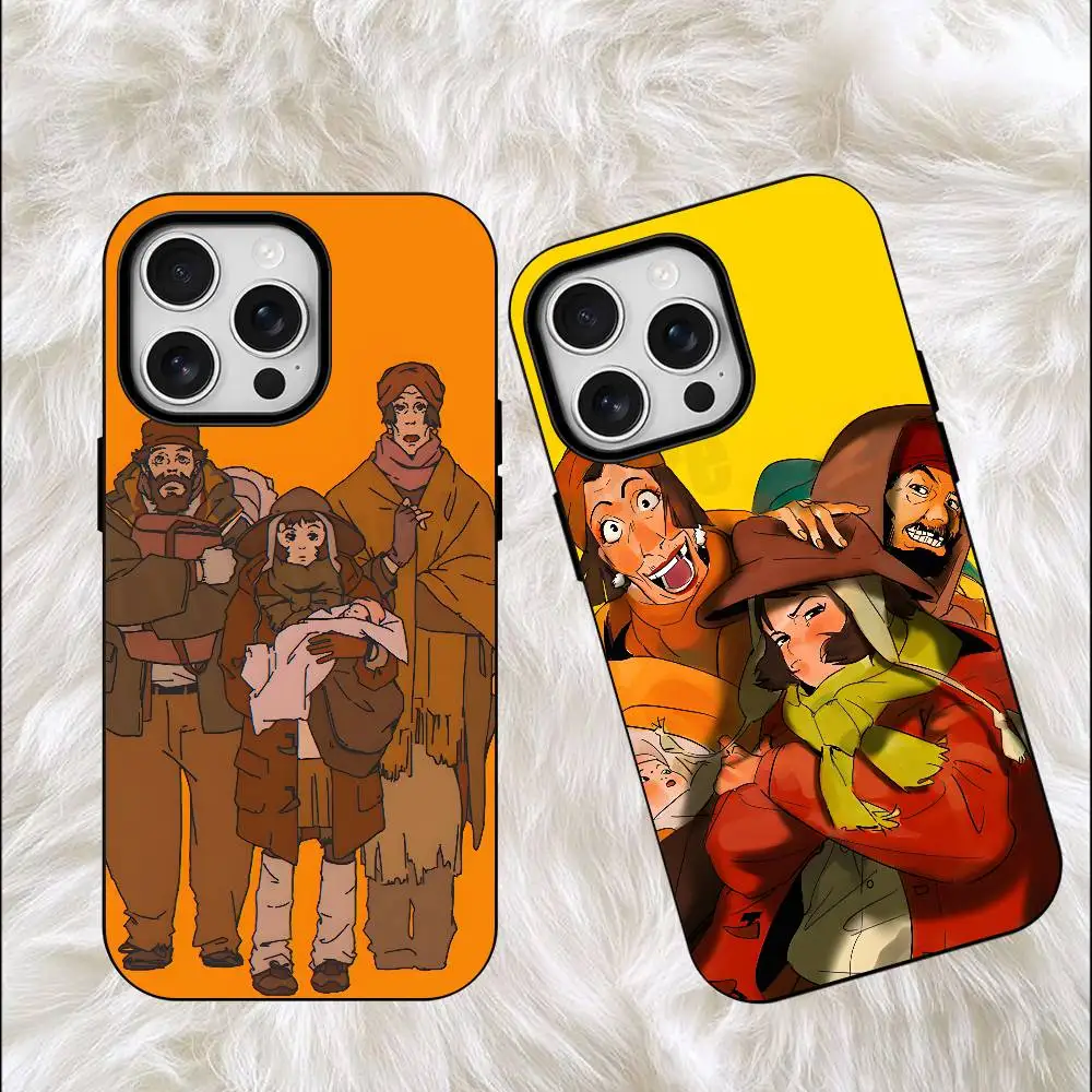 

Godfathers Tokyo Matte Magnetic For Case For iPhone 17,16,15,14,13,12,11 Pro Plus Mini Max Frosted Cover