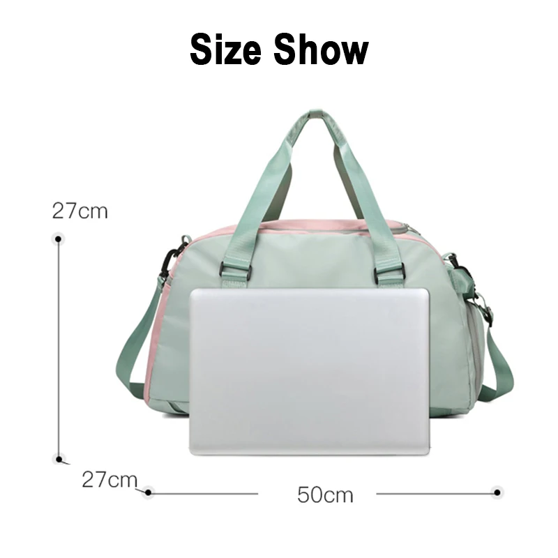 Women's Backpacks Large Capacity String Shoulder Yoga Bag Waterproof Portable Zipper for Swimming Sports for Yoga Fitness Men