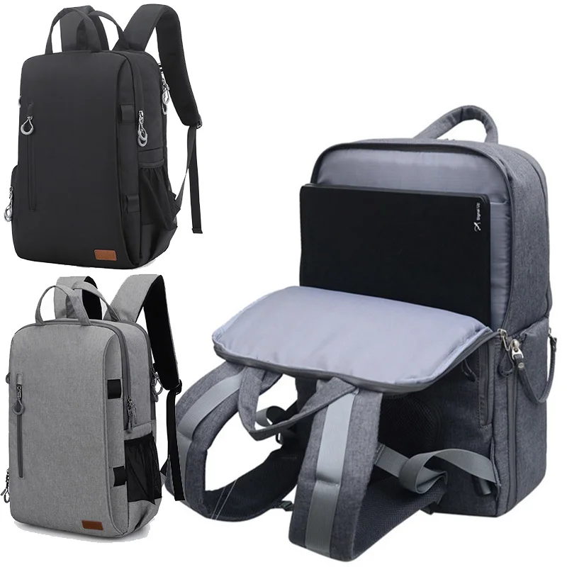 Large Capacity Traveling Dual Shoulder Bag Backpack for Canon Nikon Sony DSLR Cameras Accessories iPad Laptop PC