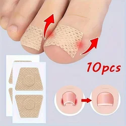 10pcs Ingrown Toenails Band Aid Relief Pain Paronychia Correction Pedicure Elastic Force Sticker Bandage Toe Nail