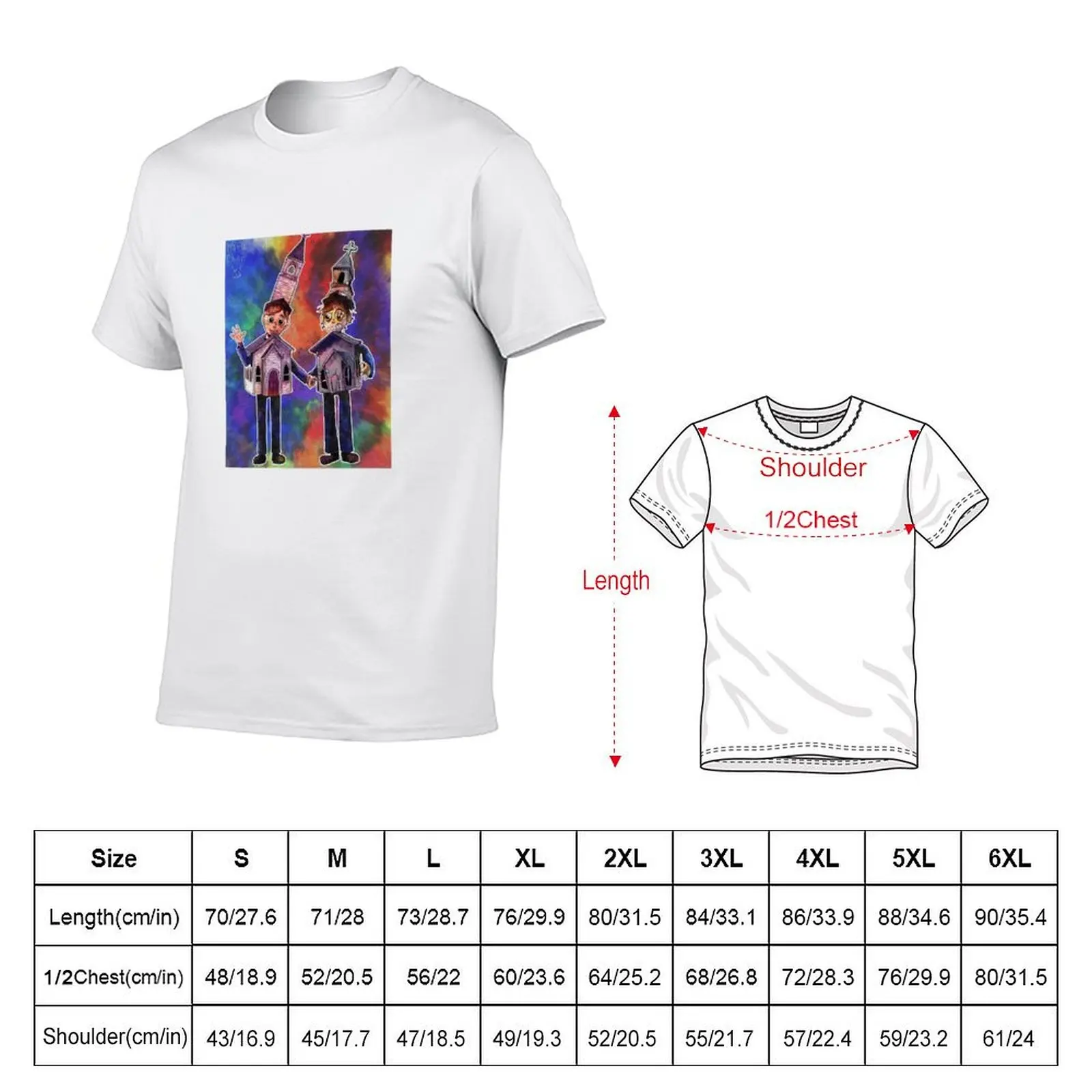 Moral Orel I'm a Church! T-Shirt Holiday All Match T-Shirt