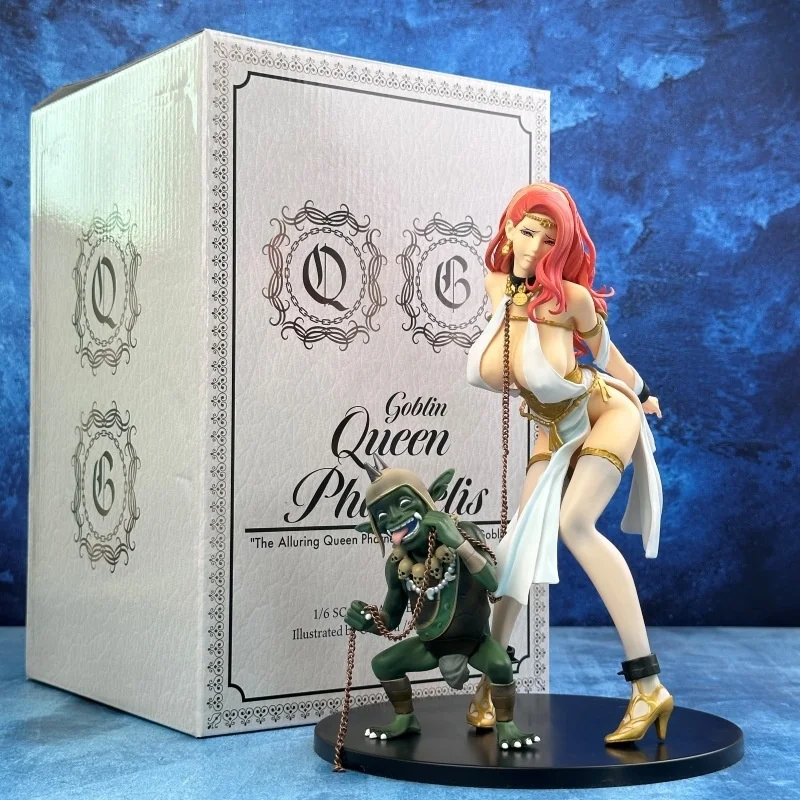 

25 см аниме-фигурка, захваченная королева эльфа, гоблинов, милая двухмерная коллекционная игрушка для девочек, экшн-фигурка, подарок для фанатов аниме