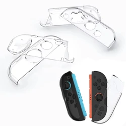 Klar Hard Case Schutzhülle Joycon Shell für Nintendo Schalter/Schalter Oled NS Freude-Con Kristall Transparent TPU weiche Schutz
