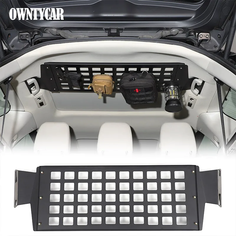 For Land Rover Discovery 5 LR5 2017-25 Aluminum Alloy Car Rear Racks Car top Trunk Extension Rack Storage Bag Shelf Accessories