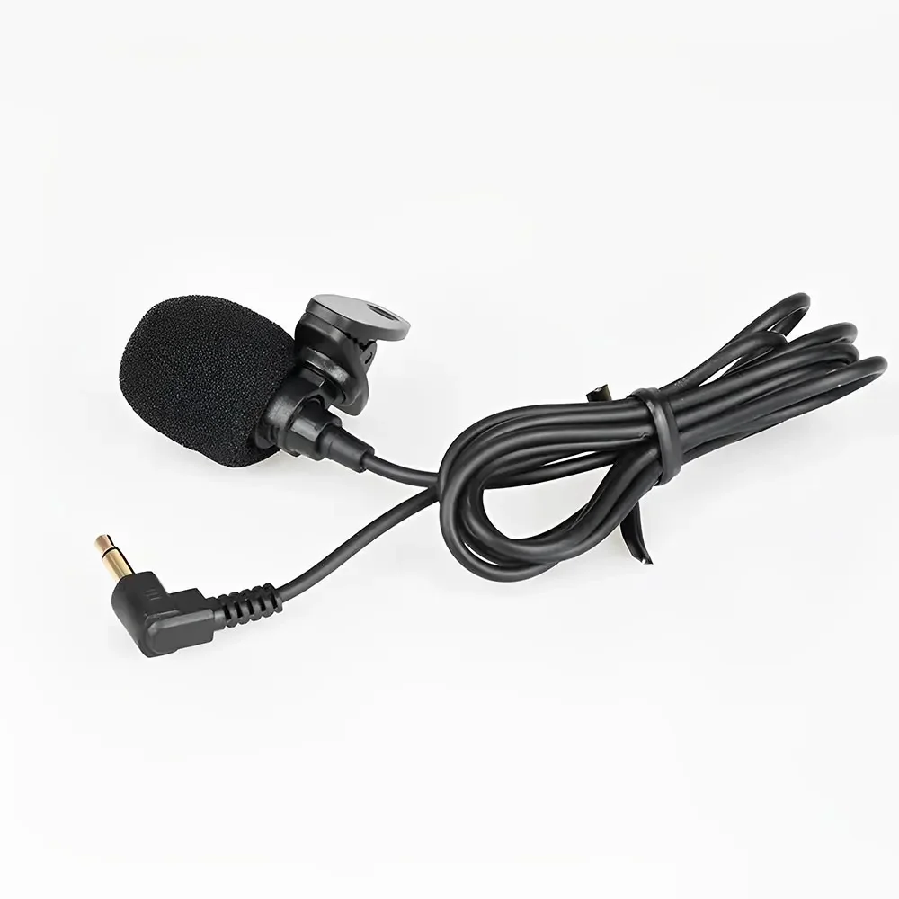 New Clip-on Microphone Mini Lavalier Mic Microphone 3.5mm Portable Mini Microphone For Mobile Phone PC Recording Conference