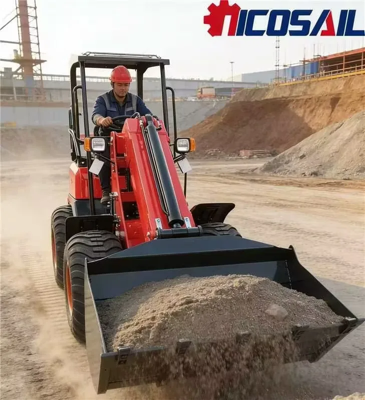Telescopic Wheel Loader KZL918 Rato Engine Option 26HP CE Certified Custom