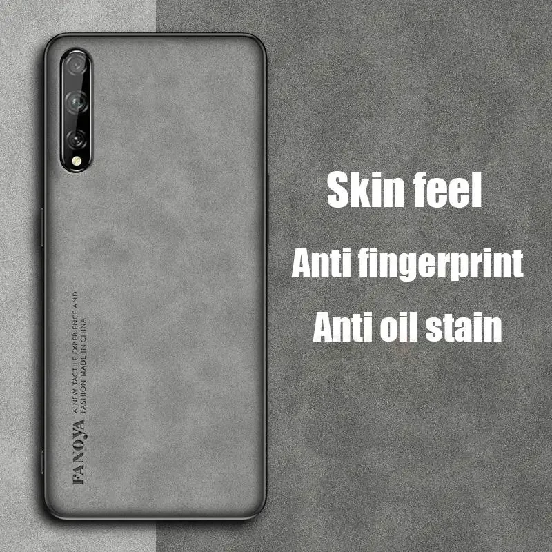 Luxury Sheepskin Leather Case For Samsung Galaxy A50 A30S A70 A7 2018 2019 A10 A11 A03 A04 Men Back Cover