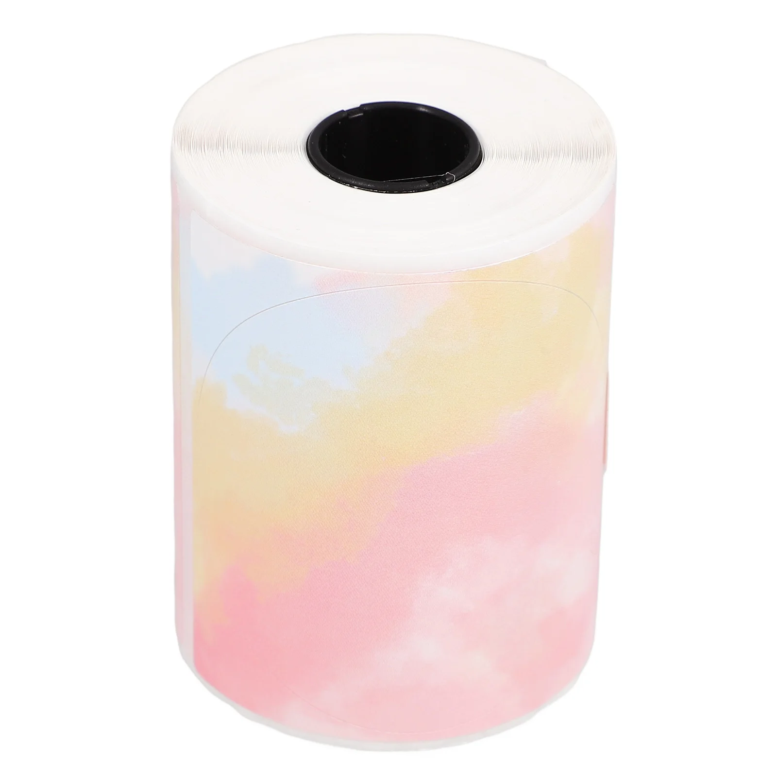 

1 Roll Gradient Color Thermal Labels Self Adhesive For Shipping Address Mailing Postage Labeling Coding Organizing Clear