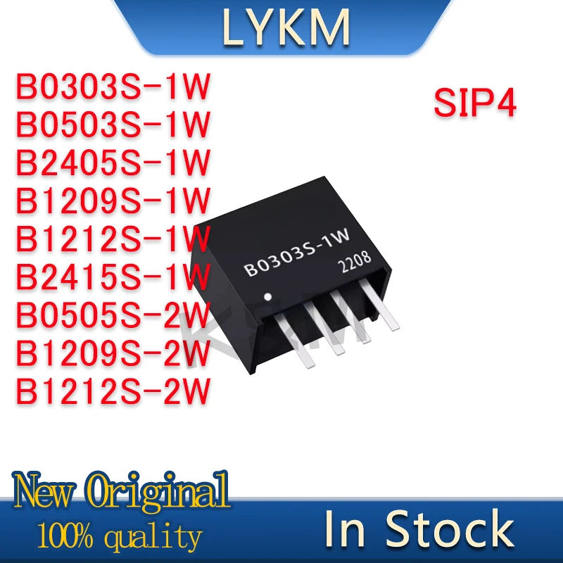 1/PCS NEW B0303S-1W B2405S-1W B1209S-1W B1209S-2W B1212S-1W B1212S-2W B0503S-1W B2415S-1W B0505S-2W Power module In stock