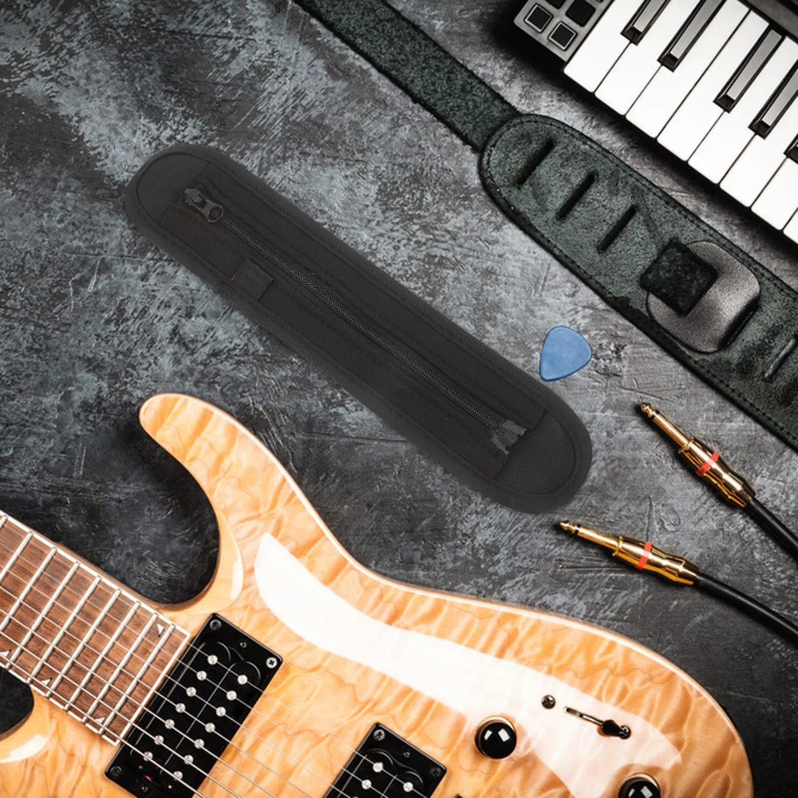 

Shoulder Strap Pad Detachable Durable Plate Carrier Pad for Climbing Hiking Camping Guitar Bag Camera Backpack Strap Cushion