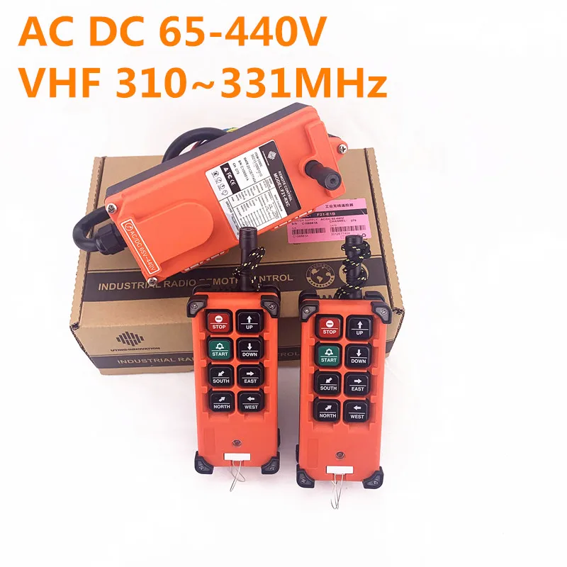 Russian Warehouse F21-E1B Industrial Wireless Radio Remote Control JF21-E1B TELECRANE UTING 8 Channel Single Speed Crane