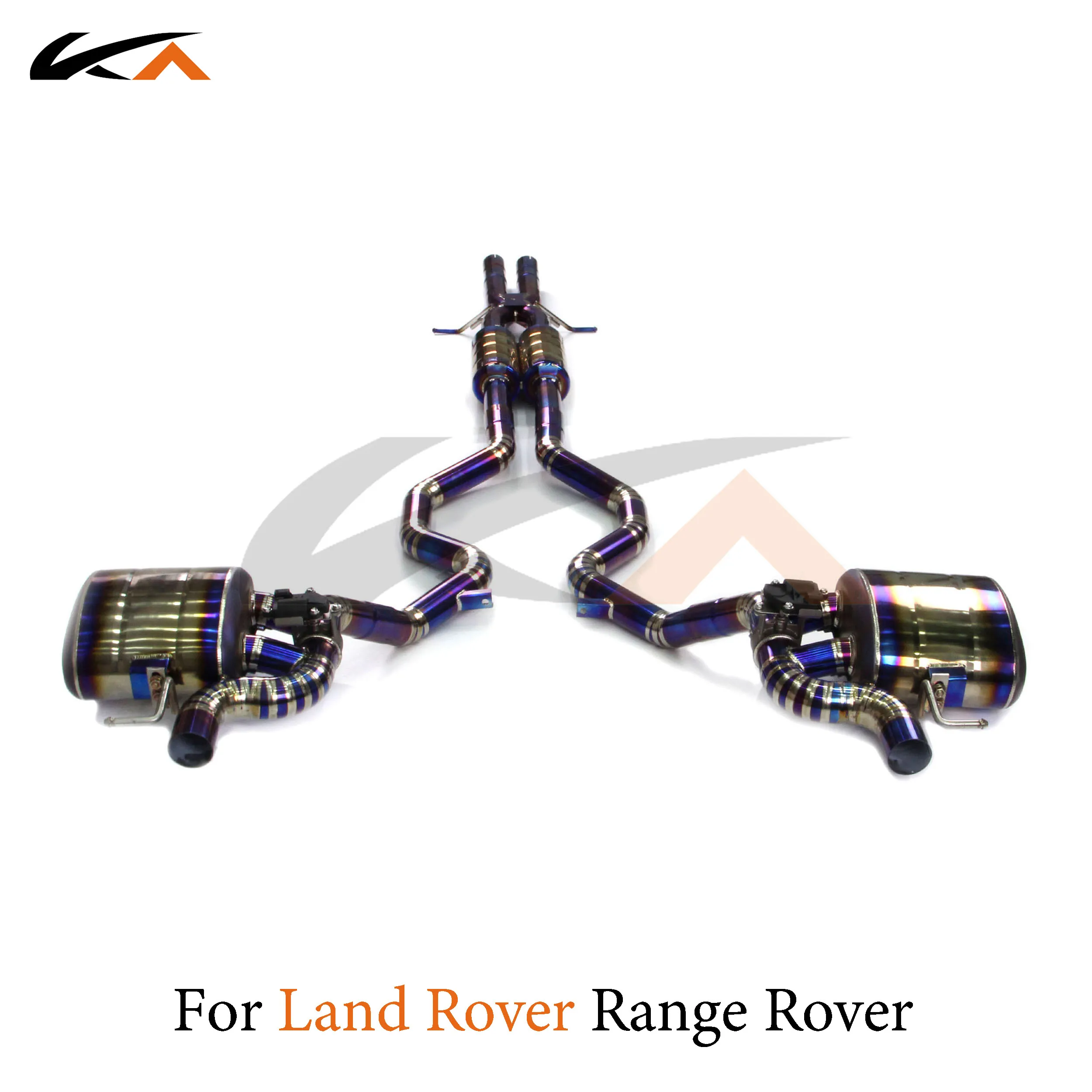 KA Tuning exhaust system parts titanium alloy catback for Land Rover Range Rover rear section performance muffler valve