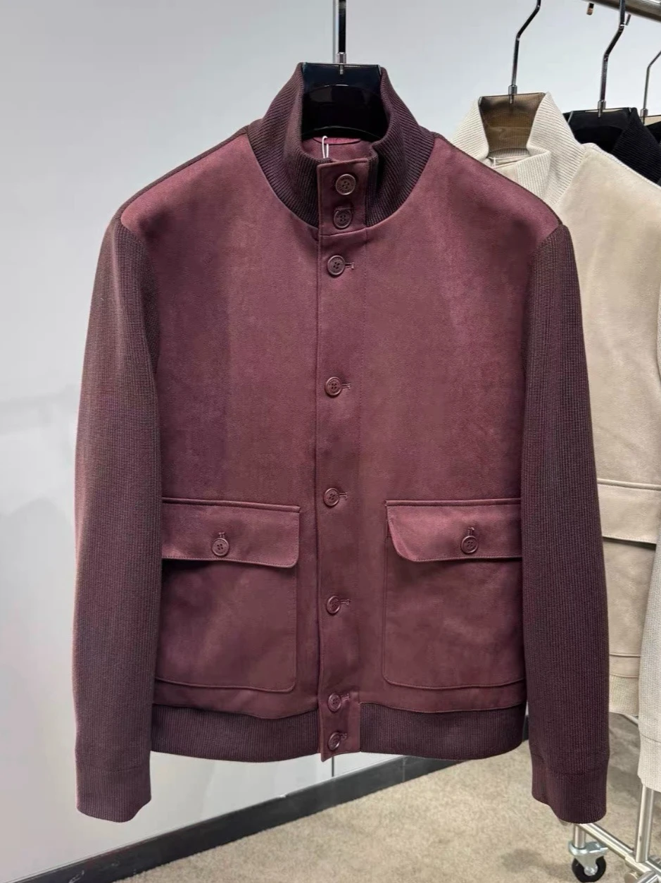 

BC Italy 25aw Knitted Splicing Casual Down Jacket