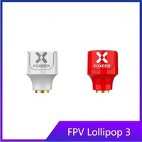 2Pcs Foxeer Lollipop 3 FPV Antenna 5.8Ghz Short LHCP Transmit Receive 5.8G Low SWR 7.2g  Set for RC Toys High Performance Design