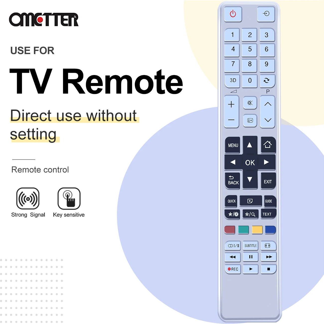 NEUE CT-8040 Für Toshiba 3D TV Fernbedienung 24D3434DB 32D3454DB 48L5455R 48L5441DG