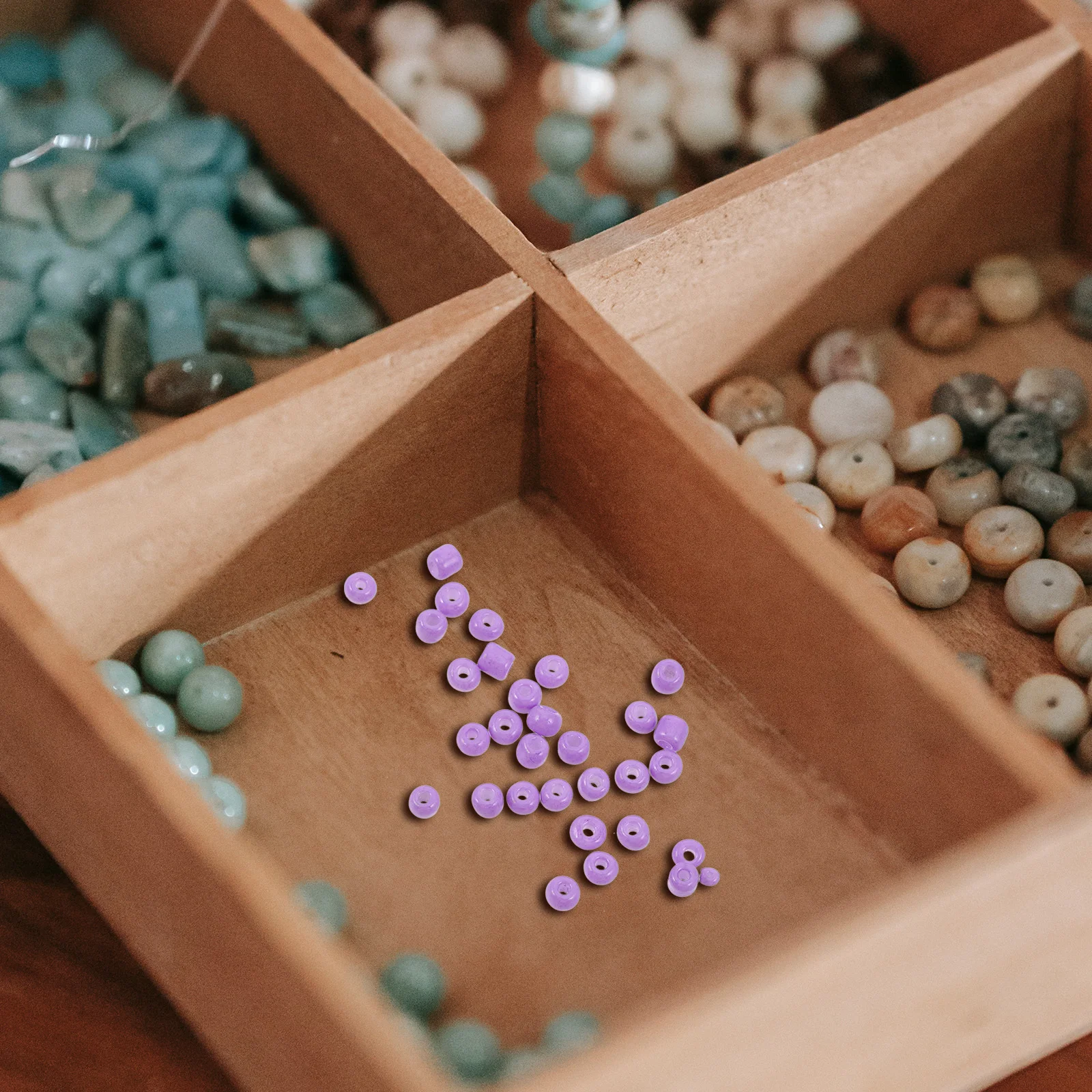 4000 قطعة عبر غرزة الزجاج الخرز فاصل مستدير صغير فضفاض الخرز لصنع المجوهرات سوار ذاتي الصنع قلادة لوازم الحرف الفن