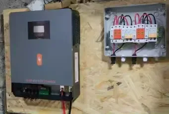 10.2KW PowMr Pure Sine Wave Inverter - 48V Solar Hybrid with Dual PV Input (220-240V)