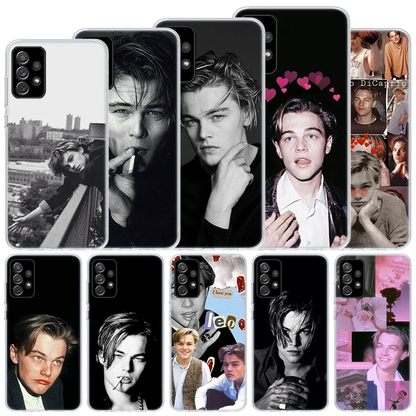 Leonardo Dicaprio Young Soft Case For Samsung Galaxy A51 A71 A50 A70 A21S Phone Cover A30 A20E A10 A31 A41 A6 A7 A8 A9 Shell Coq