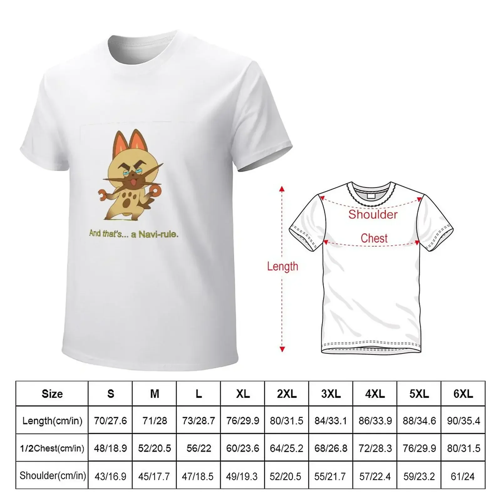 Navirou Navi-rule T-Shirt customs designer shirts plus sizes shirts men graphic