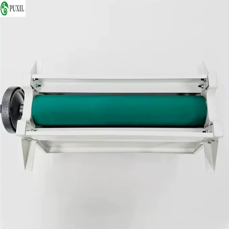 High quality brand new 14 inch 350mm manual laminating machine photo vinyl protective rubber cold laminating machine