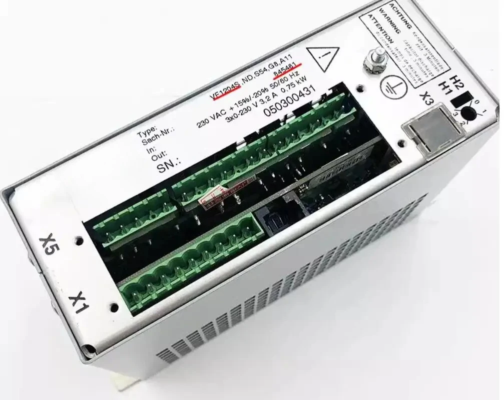 Elevator DRIVE inverter VF1204S ND.S54.GB.A11 845481 LUST QKS9VF 53100142
