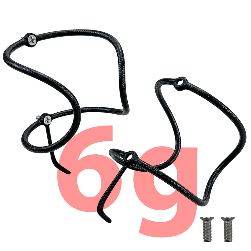 

BALUGOE 6g All Carbon Fiber MTB Road Bike Bottle Holder Cage Ultralight Carbon Bicycle Bottle Holder with Titanium Alloy Screw