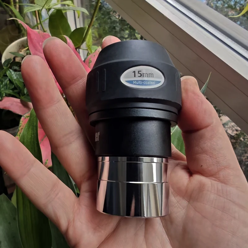 عدسة تلسكوب متعددة المغلفة من Sky-Watcher، 1.25 بوصة، 9 مم، 15 مم، ملحق