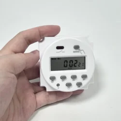 CN101A 12V/24V/110V/220V Single and double countdown micro cycle time control switch timer controller min control 16A