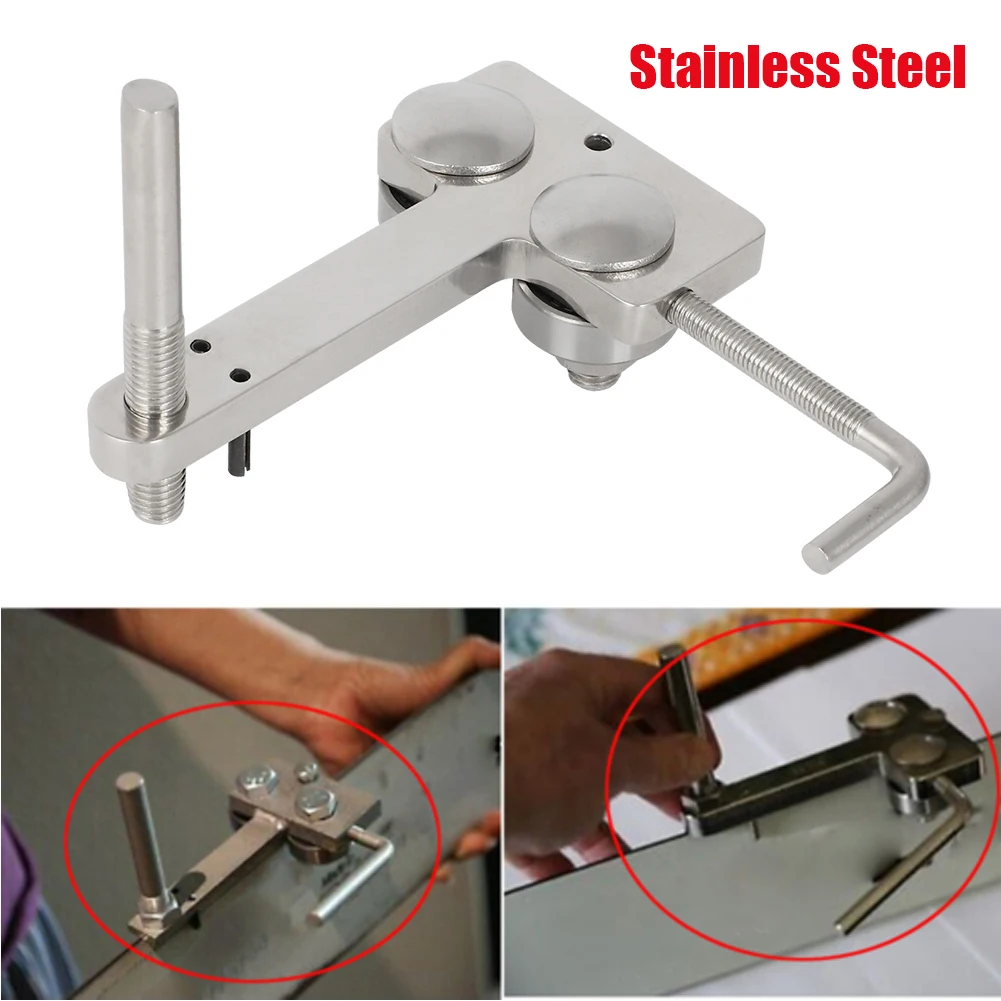 Stainless Steel Bar Rail Closer Tool,Chainsaw Bar Rail Tightening Repair Tool