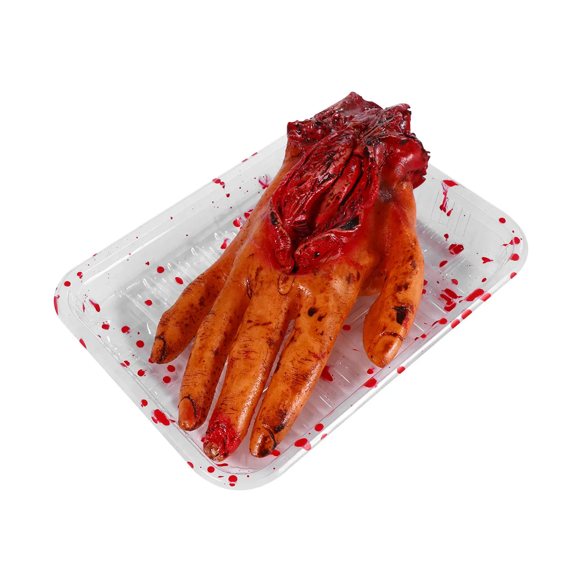 

1Pcs Scary Halloween Broken Body Parts Creepy Simulation Hand Horror Prop Halloween Party Prank Decoration Supplies