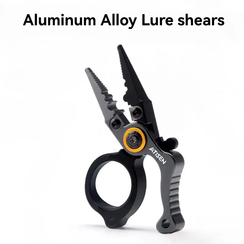 Aluminum alloy pliers mini lure pliers ring openers, Fishing Multitool Hook Remover Braided Fishing Line