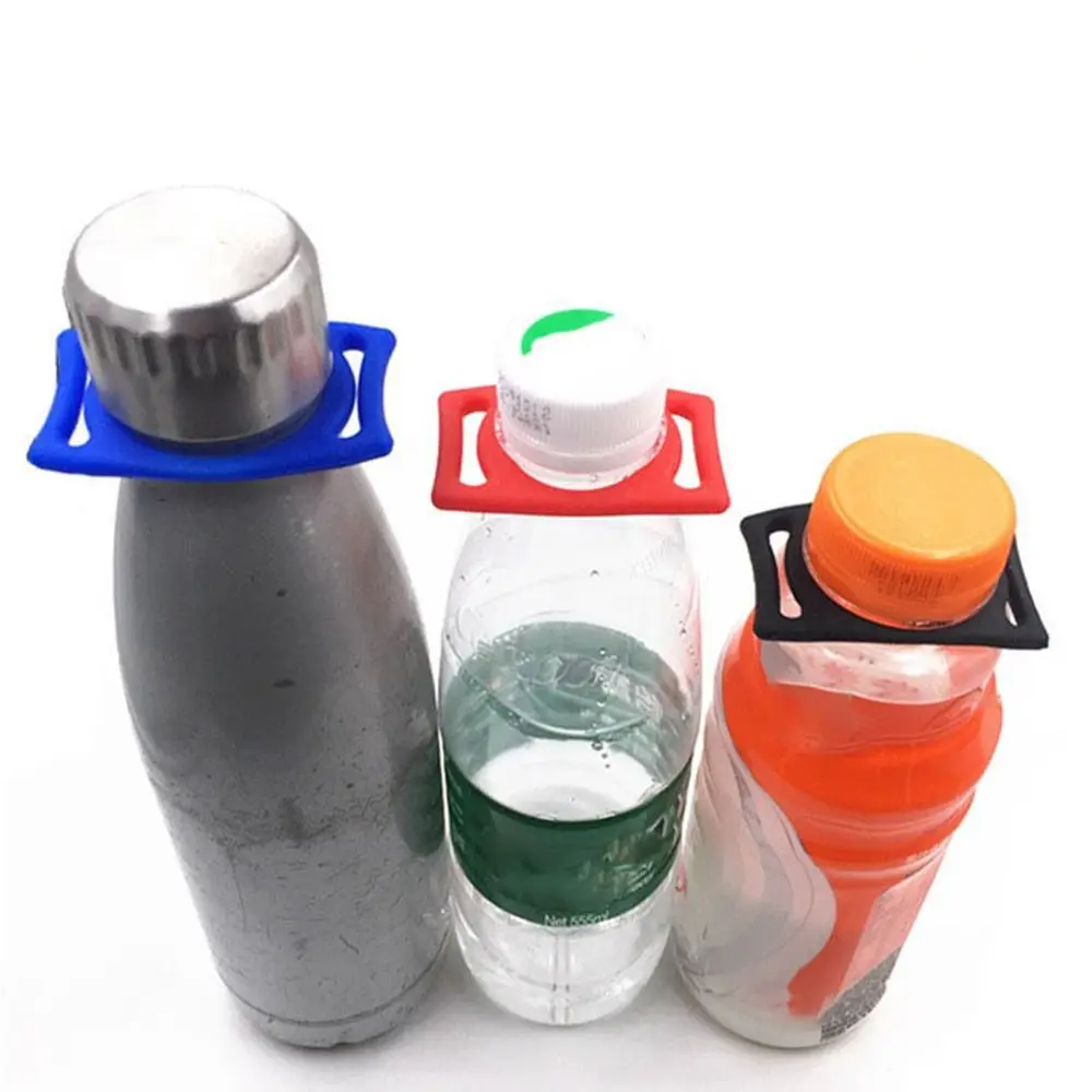 Multicolors Accessories Rubber Buckles Hook Sports Kettle Buckle Water Bottle Holder Outdoor Carabiner Kettle Hanging Buckle