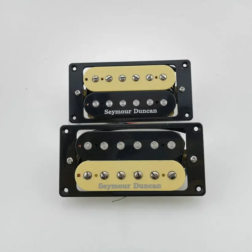 Pastillas de guitarra Humbucker, pastillas de guitarra eléctrica 4C, juego de cebra/Negro, en Stock