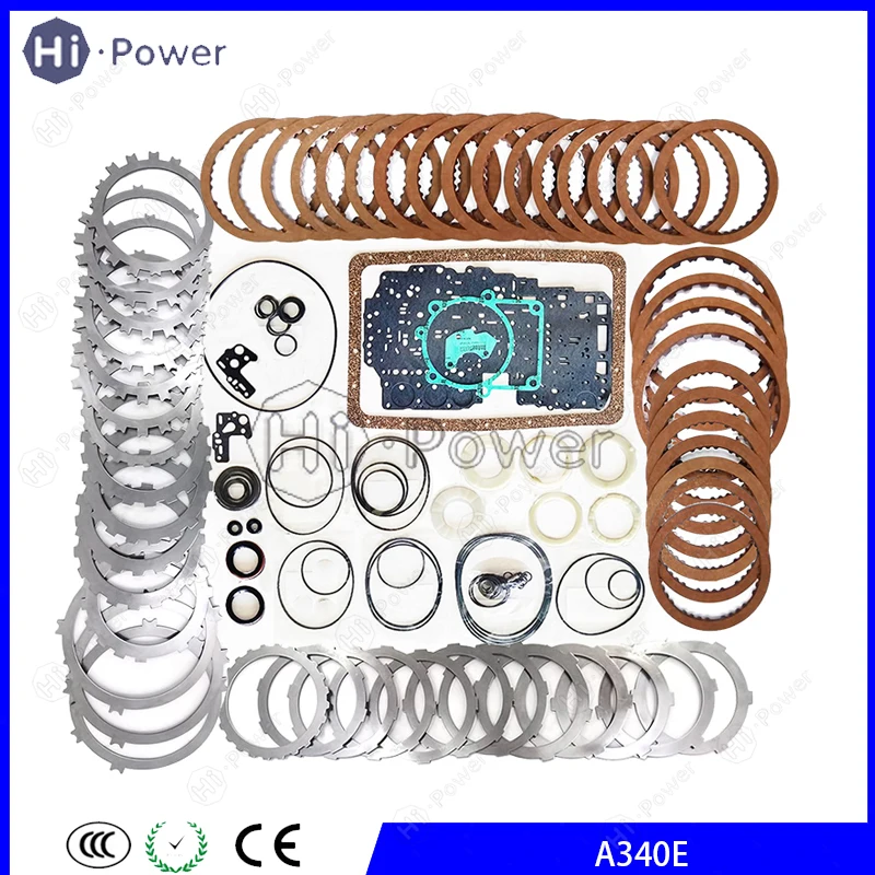 

A340 A340E A340F A341E Auto Transmission Clutch Master Repair kit Friction Steel Plate For Toyota Gearbox Disc seal Overhaul Kit