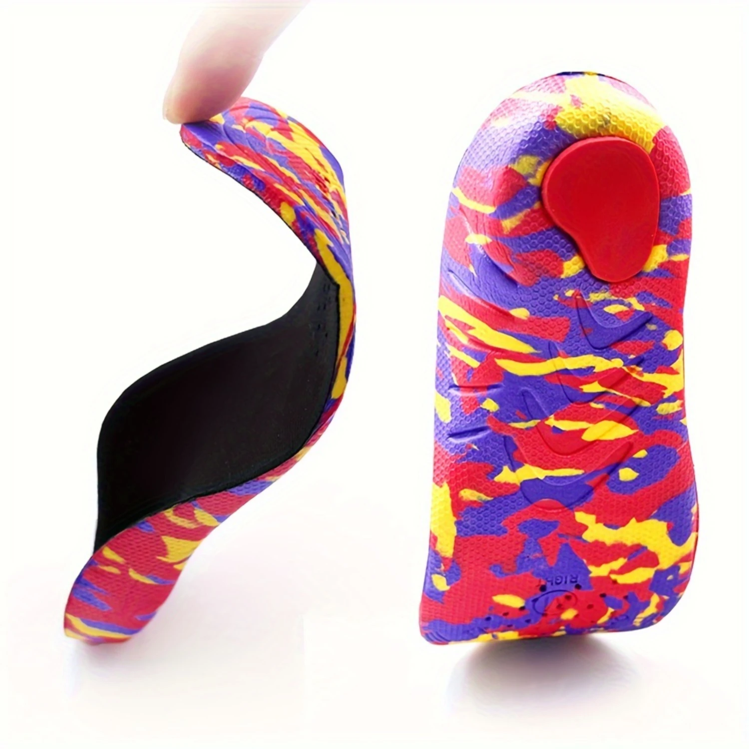 1 par de almohadillas correctoras para pies planos para soporte de arco, plantillas ortopédicas para piernas en forma de X/O, plantillas para pies, almohadilla correctora para pies