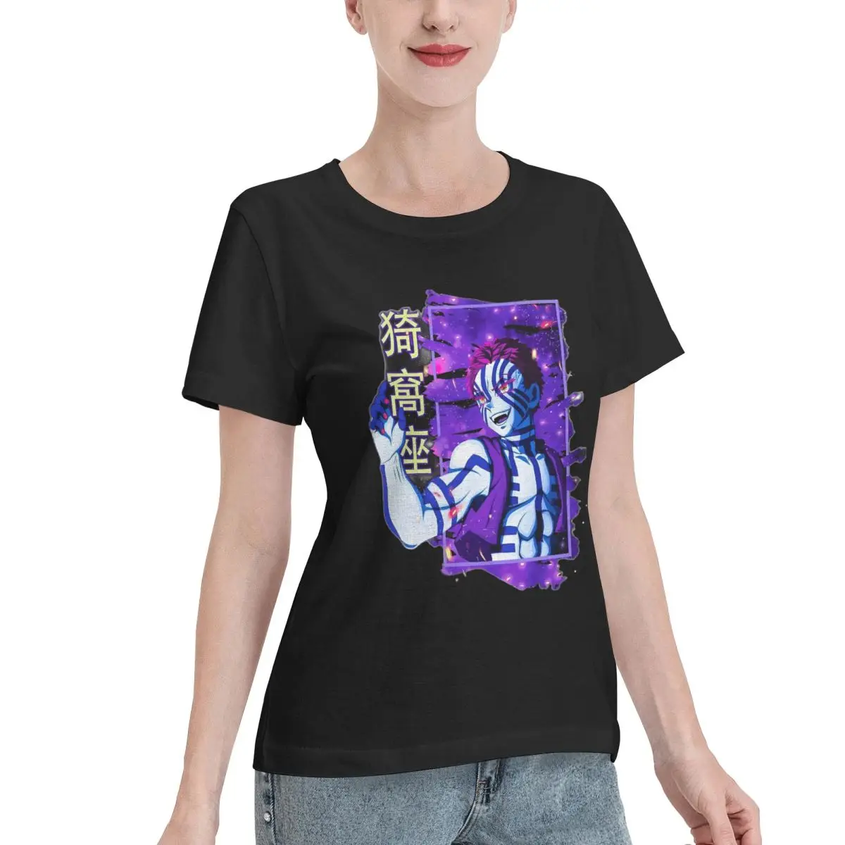 Quick Dispatch Akaza Women's T-shirt Korean Style Aesthetic Women Top